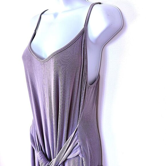 Anthropologie Saturday Sunday Thorpe Casual Jumpsuit Adjust Sleeveless Romper L - Picture 4 of 16